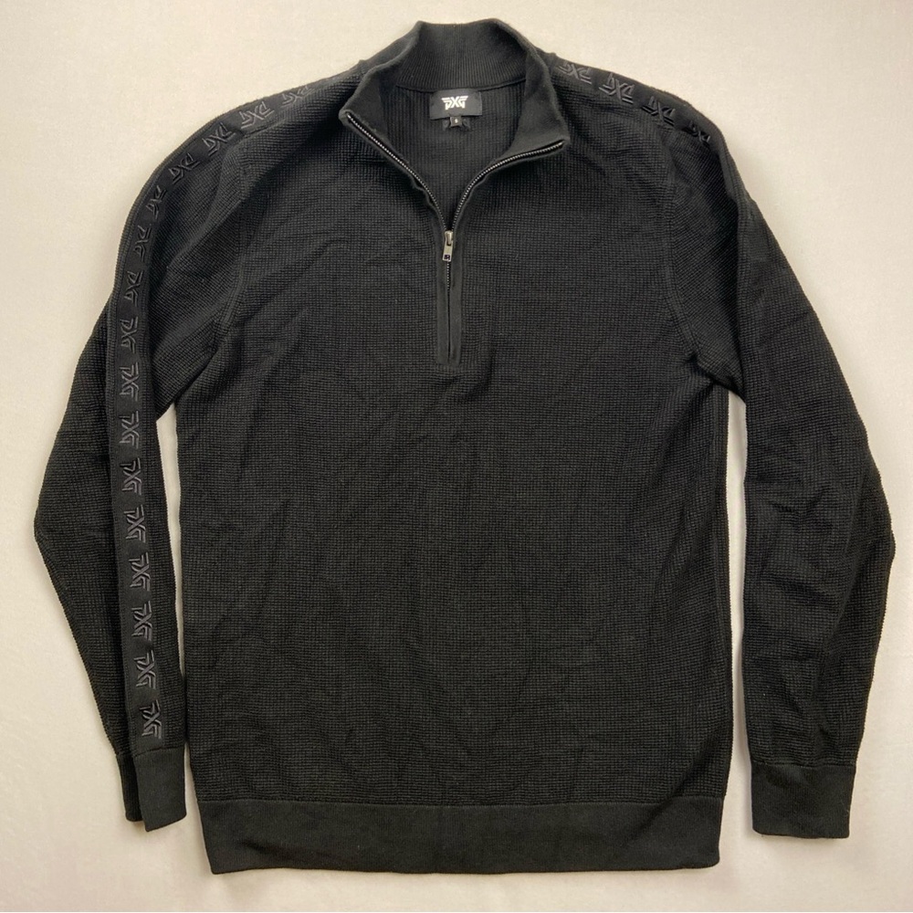 PXG Golf Sweatshirt Thermal 1/4 Zip Sweatshirt Men’s Small Waffle Parsons Xtreme